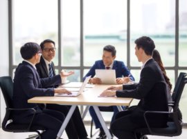 conselho de administração - Reunião de empresários